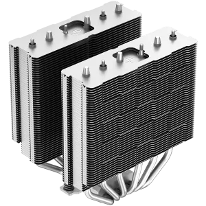 DeepCool AG620, CPU Air Cooler, 2x120mm PWM Fan, TDP 260W, 6 Heatpipes, Intel LGA2066/2011-v3/2011/1700/1200/115x, AMD AM5/AM4, 129×136×157 mm(L×W×H) , 2 Year Warranty