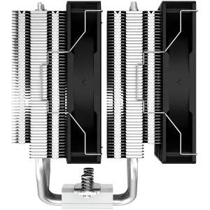 DeepCool AG620, CPU Air Cooler, 2x120mm PWM Fan, TDP 260W, 6 Heatpipes, Intel LGA2066/2011-v3/2011/1700/1200/115x, AMD AM5/AM4, 129×136×157 mm(L×W×H) , 2 Year Warranty