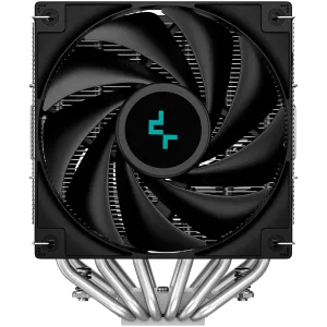 DeepCool AG620, CPU Air Cooler, 2x120mm PWM Fan, TDP 260W, 6 Heatpipes, Intel LGA2066/2011-v3/2011/1700/1200/115x, AMD AM5/AM4, 129×136×157 mm(L×W×H) , 2 Year Warranty
