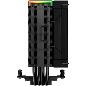 DeepCool AK400 Digital, CPU Air Cooler, 1x120mm FK120 PWM Fan, Digital Display, ARGB, TDP 220W, 4 Heatpipes, Black, Intel LGA1700/1200/115x, AMD AM5/AM4, 126×97×156 mm(L×W×H ), 3 Year Warranty