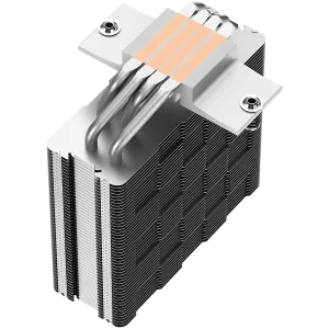 DeepCool AG400, CPU Air Cooler, 1x120mm PWM Fan, TDP 220W, 4 Heatpipes, LGA1700/1200/115x, AMD AM5/AM4, 125x92x150 mm(LxWxH), 2Y, R-AG400-BKNNMN-G-1