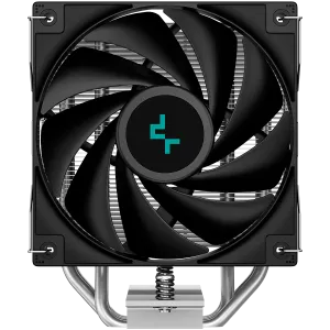 DeepCool AG400, CPU Air Cooler, 1x120mm PWM Fan, TDP 220W, 4 Heatpipes, LGA1700/1200/115x, AMD AM5/AM4, 125x92x150 mm(LxWxH), 2Y, R-AG400-BKNNMN-G-1