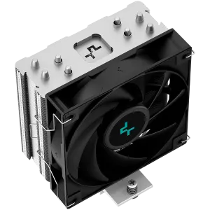DeepCool AG400, CPU Air Cooler, 1x120mm PWM Fan, TDP 220W, 4 Heatpipes, LGA1700/1200/115x, AMD AM5/AM4, 125x92x150 mm(LxWxH), 2Y, R-AG400-BKNNMN-G-1