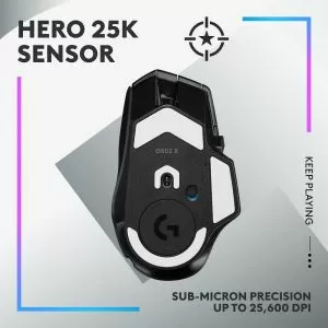 Mouse de gaming Logitech G502 X Plus Black Lightsync RGB