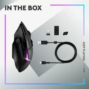 Mouse de gaming Logitech G502 X Plus Black Lightsync RGB