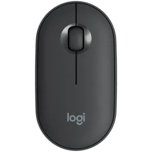 LOGITECH M350S Pebble 2 Bluetooth Mouse - TONAL GRAPHITE - DONGLELESS