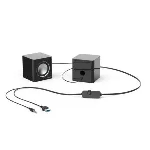 Boxe HAMA Sonic Mobil 185, 2.0, Negru/Silver