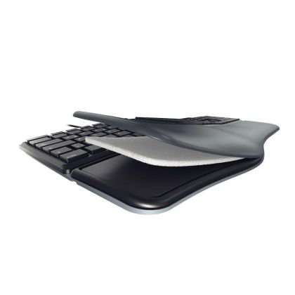 Tastatură curbată cu fir CHERRY KC 4500 ERGO, neagră