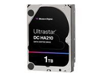 WESTERN DIGITAL Ultrastar DC HA210 3.5inch 26.1MM 1000GB 128MB 7200RPM SATA ULTRA 512N SE