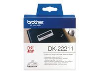 Consumable Brother DK-22211 White Continuous Film Tape 29mm x 15.24m