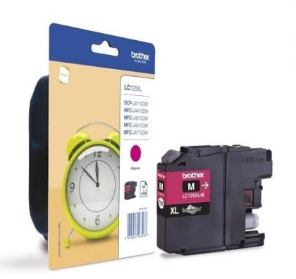 Cartuș consumabil de cerneală Brother LC-125 XL magenta pentru MFC-J4510DW