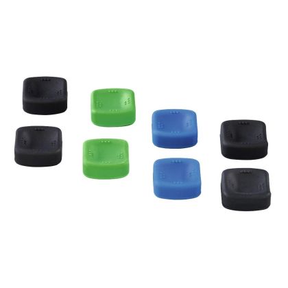 HAMA butoane pătrate comutabile, set, 8-în-1 pentru PS4/Xbox One, negru/verde/albastru