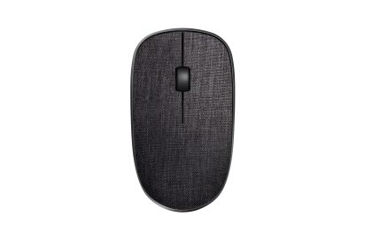 Mouse optic wireless RAPOO 200 Plus, multimod, negru, cu husa din material textil