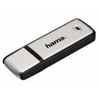 Unitate flash USB HAMA "Fancy", 64GB, negru/argintiu