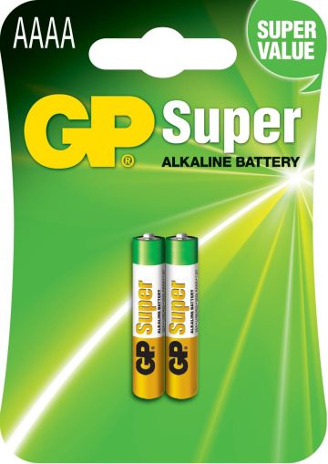 Baterie alcalina GP 1.5V AAAA LR61- 2 buc. în ambalaj GP