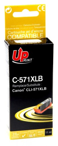 Inkjet UPRINT CLI 571XL-BK CANON, Negru