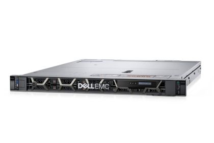 Server Dell PowerEdge R450, șasiu 4 x 3,5", Intel Xeon Silver 4309Y (8C/16T 2,80 GHz până la 3,60 GHz), 16 GB 3200 MT/s RDIMM, 1 x 480 GB SSD, șine, ramă, configurație Riser 0 1xOCP16. , Fără NIC, sarcină frontală PERC H355, iDRAC9 Enterprise, 800W x1, 3Y