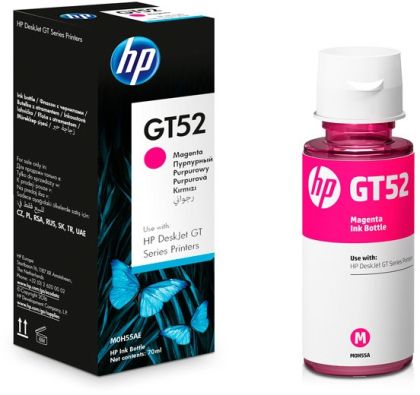 Sarf Malzemesi HP GT52 Macenta Orijinal Mürekkep Şişesi