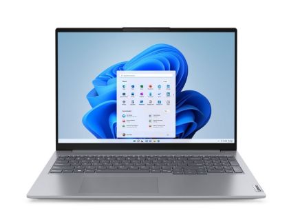 Laptop Lenovo ThinkBook 16 G7 Intel Core Ultra 5 125U (up to 4.3GHz, 12MB), 16GB DDR5 5600MHz, 512GB SSD, 16" WUXGA (1920x1200) IPS AG, FHD&IR Cam, Backlit KB, WLAN, BT, Backlit KB, Arctic Gray , FPR, DOS, 3Y CCI