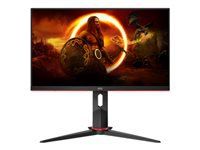 Monitor AOC 24G2ZU/BK, 23.8" IPS WLED, 1920x1080@240Hz, 1ms GtG, 0.5ms MPRT, 350cd m/2, 1000:1, DCR 80M:1, FreeSync Premium, FlickerFree, Low Blue Light, 2Wx2, Tilt, Height Adjust, Pivot, Swivel, 2xHDMI, DP, USB hub