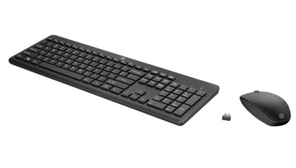 Setați HP 230 Wireless Mouse and Keyboard Combo (Negru) EURO