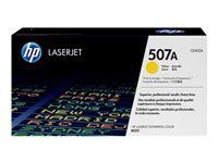 HP 507A original Toner cartridge CE402A yellow standard capacity 6.000 pages 1-pack