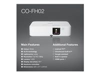 EPSON CO-FH02 Projector 3LCD 1080p 3000lm