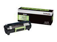 LEXMARK 602H toner cartridge black high capacity 10.000 pages 1-pack return program