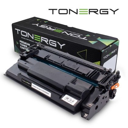 Tonergy Compatible Toner Cartridge HP 87A CF287A CANON CRG-041 Black, Standard Capacity 9k