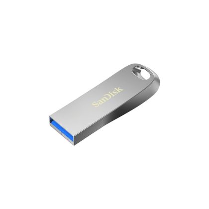 Stick de memorie USB SanDisk Ultra Luxe, USB 3.1 Gen 1, 256 GB, argintiu
