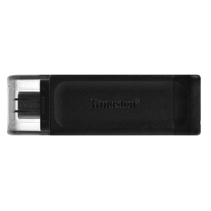 Stick de memorie USB KINGSTON DataTraveler 70, 256 GB, USB-C 3.2 Gen 1, negru