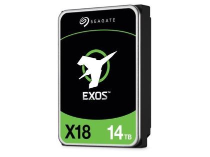 Твърд диск Seagate Exos X18 14TB ( 3.5", 256MB, 7200 RPM, SATA 6Gb/s )