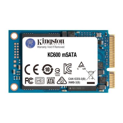 SSD KINGSTON KC600, 512 GB, mSATA