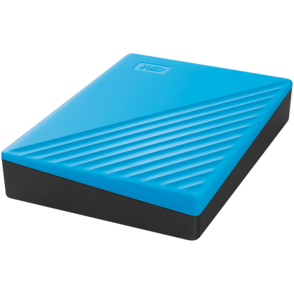 HDD extern WD My Passport (4TB, USB 3.2) Albastru