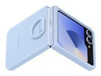 Case Samsung Galaxy Flip6 Silicone Case with Ring Blue