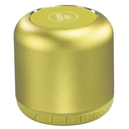 Difuzor inteligent Bluetooth HAMA Drum 2.0, mufă de 3,5 mm, 3,5 W, galben-verde