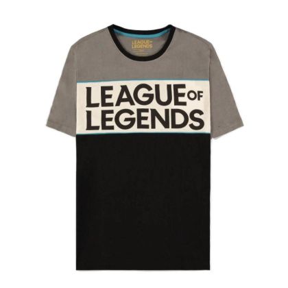 Tricou Bioworld Difuzed League of Legends, tăiat și coase, bărbați, XL