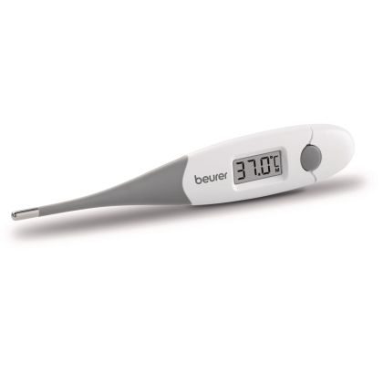 Термометър Beurer FT 16/1 clinical thermometer, Contact-measurement technology, Display in °C, Protective cap; Waterproof, white