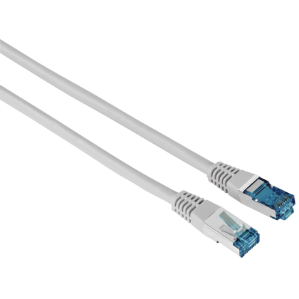 Cablu de corelare de rețea HAMA F/UTP, CAT 6, RJ-45 - RJ-45, 1Gbit/s, 1,5 m, Gri, Bulk