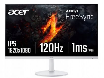 ACER SA243YG0 23.8inch FHD ZeroFrame IPS 120Hz 16:9 1ms VRB 250nits VGA HDMI AdaptiveSync EU White