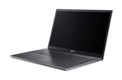 Лаптоп Acer Aspire 17, A17-51M-72HF, Intel Core i7-13620H (10C/16T,up to 4.9GHz, 24MB),17.3" FHD (1920x1080) IPS slim bezel LCD,16GB DDR5 4600MHz,512GB PCIe NVMe SSD, Intel UMA, FHD Cam,WiFi 6E, BT 5.1, No OS, Steel Gray