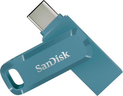 SanDisk Flash memory 256Gb Ultra Drive Go USB-C Type-C, BLUE