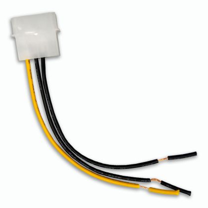 Makki kablo Kablo Erkek Molex -> teller 1x12V 2xGround