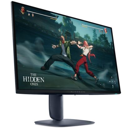 Монитор Dell Alienware AW2725D, 27" LED , QD-OLED, WQHD 2560 x 1440, 95% DCI-P3, NVIDIA G-SYNC, AMD FreeSync, 280Hz, 0.3ms GtG, 1500000:1, 1000 cd/m2, HDMI, DP, USB C , Height Adjustable, Pivot, Swivel, Tilt, PIP, PBP, Black
