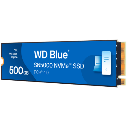 WD Blue SN5000 NVMe SSD 500GB M.2 2280 PCIe Gen4