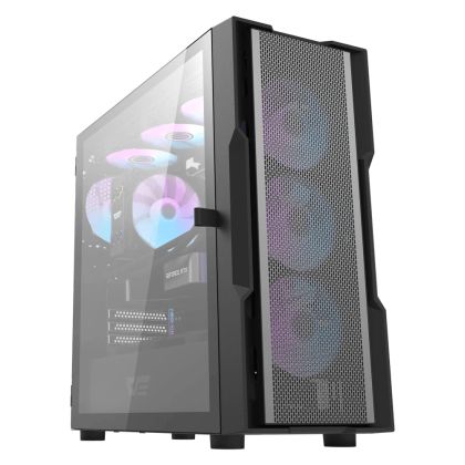 Darkflash Case ATX - DK431 Mesh Black - 4 fans included