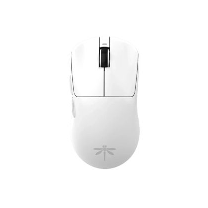 VGN Wireless Gaming Mouse F1 PRO MAX DRAGONFLY - 1K (4K compatible), Kailh Black Gold Mamba Switches, White