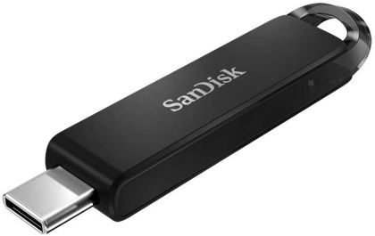 Stick de memorie SanDisk Ultra USB, USB-C, 32 GB, negru