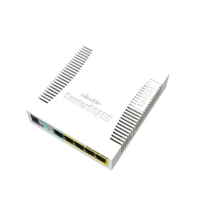 Comutator MikroTik RB260GSP, 5 porturi 10/10/1000+1xSFP, PoE