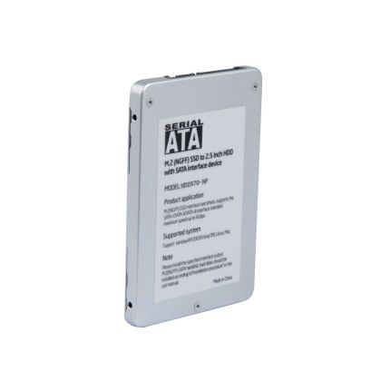 Cutie SSD Makki Caddy Convertor M.2 NGFF SSD la 2.5" SATA3, aluminiu - MAKKI-M2-NGFF-2.5